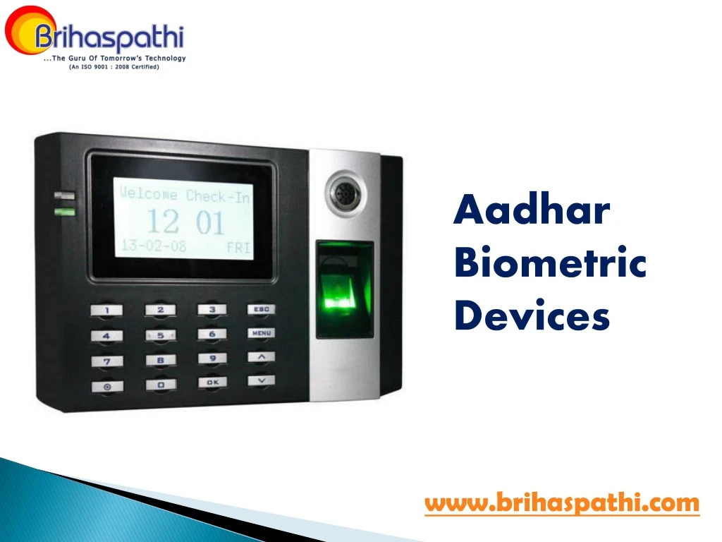 aadhar biometric devices