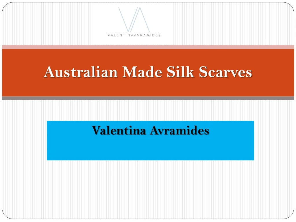 australian made silk scarves