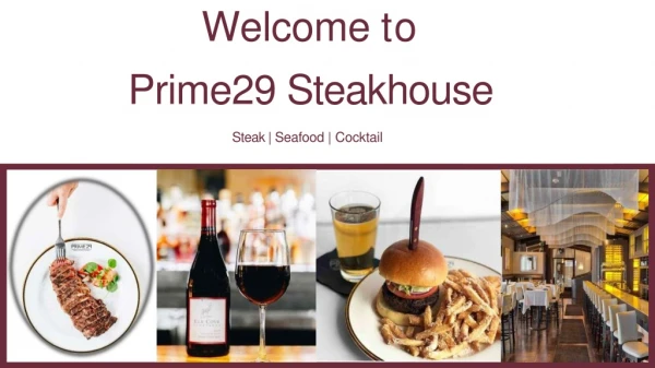 Best Catering Services in West Bloomfield - Prime29 Steakhouse