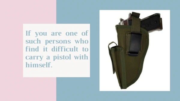High-Quality Concealed Gun Holsters | Proud Right Winger