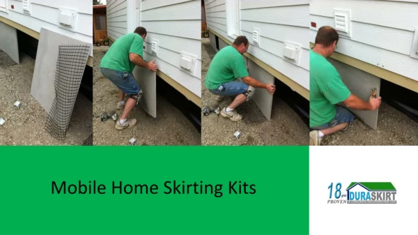 Mobile Home Skirting Kits
