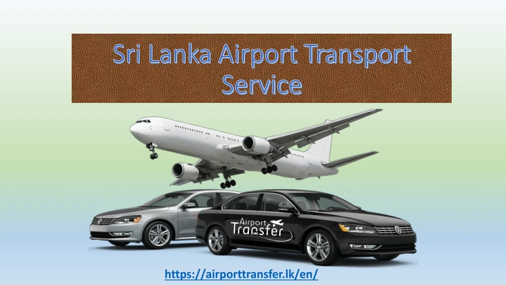 sri lanka airport transport service
