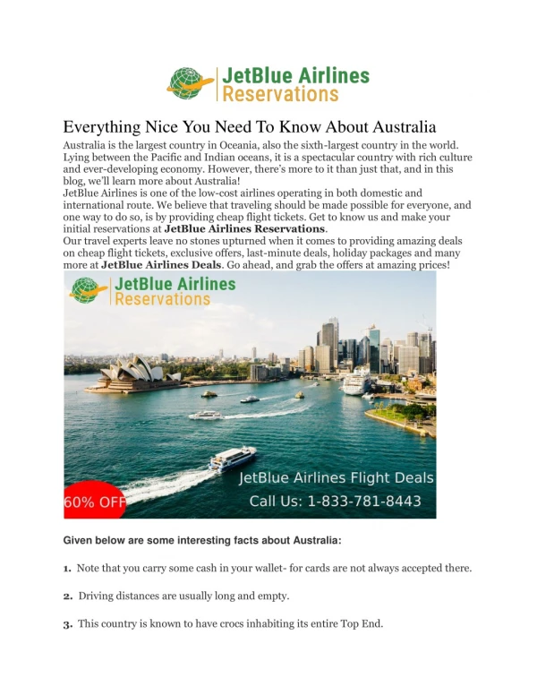 Everything Nice You Need To Know About Australia