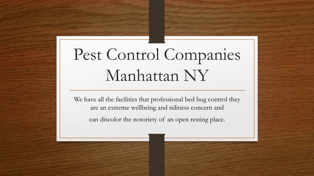 pest control companies manhattan ny