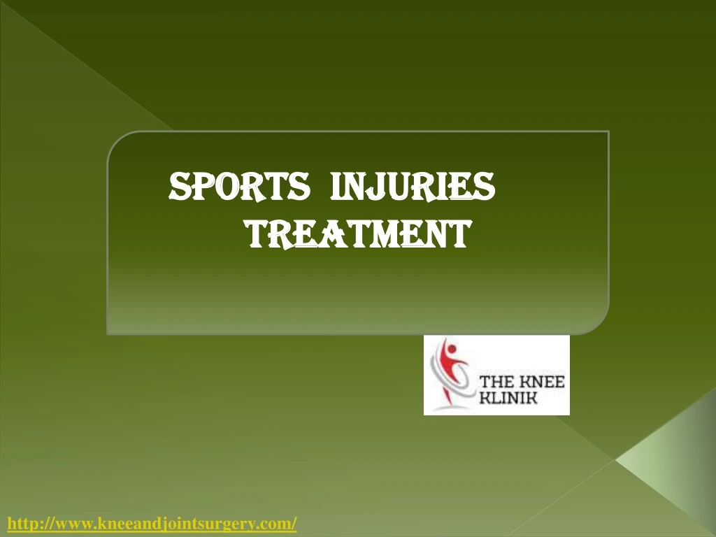 sports injuries treatment