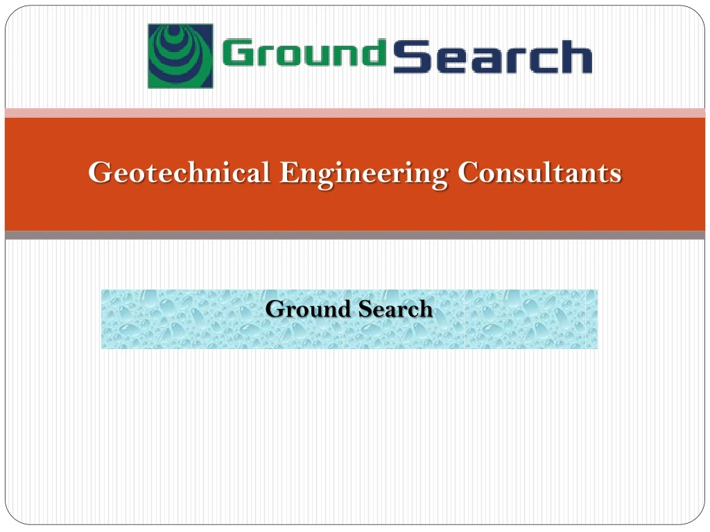 geotechnical engineering consultants