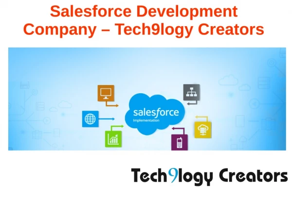 Salesforce Development Company - Tech9logy Creators
