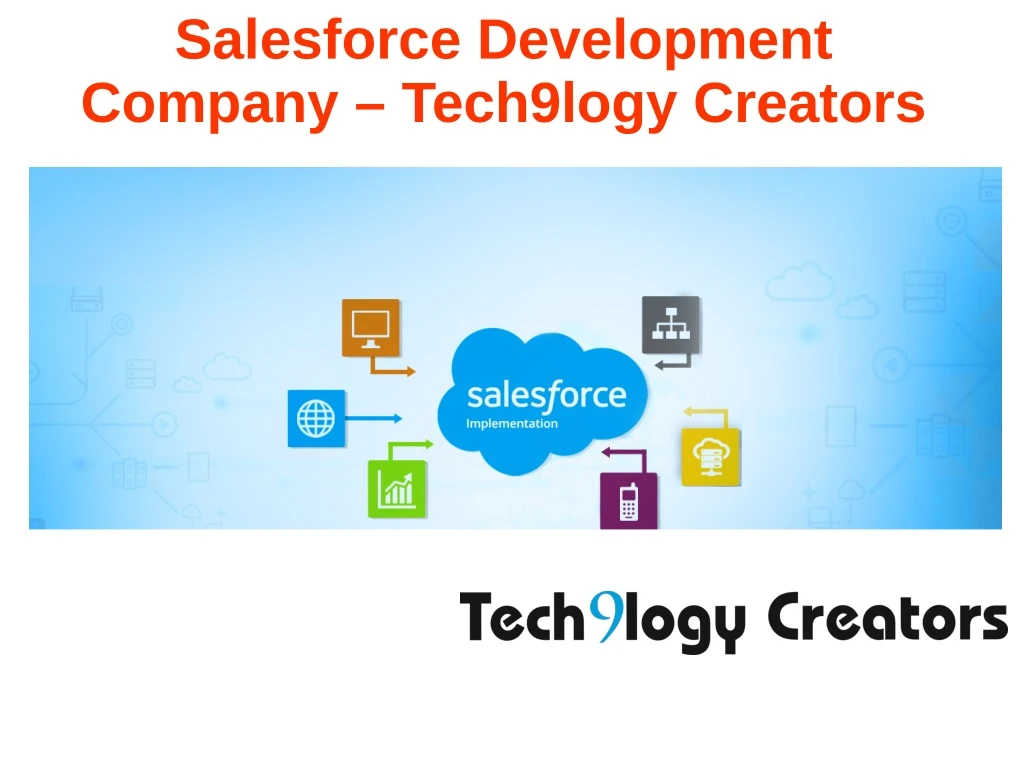 salesforce development company tech9logy creators