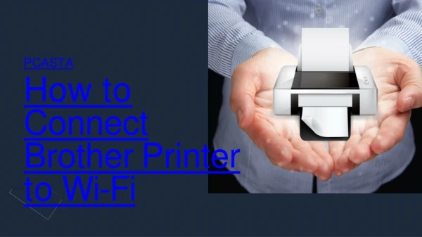 Set Up Your Brother printer on A Wi-Fi Network