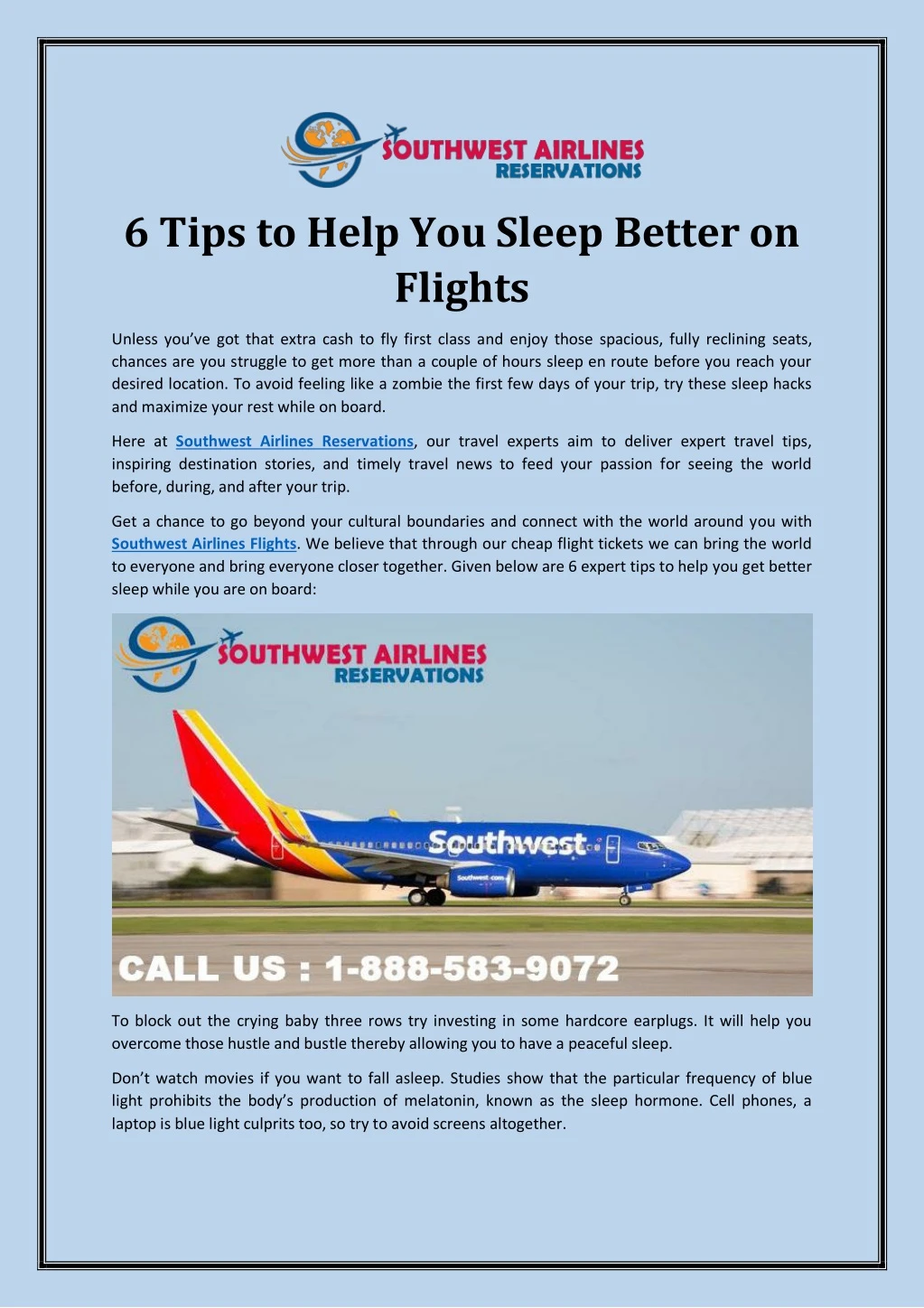 6 tips to help you sleep better on flights