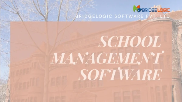 Get School Management ERP Software for Easy Management