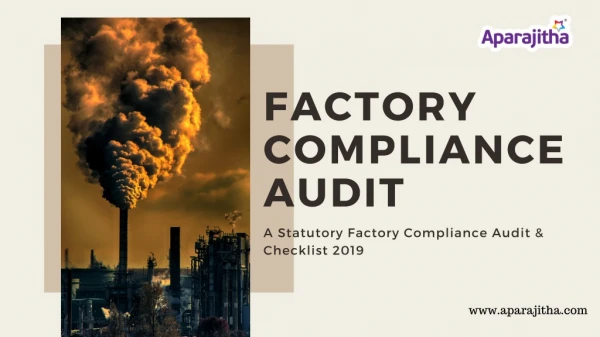 Factory Compliance & Labour Law Compliance