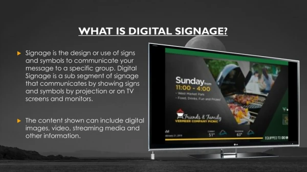 digital signage solutions