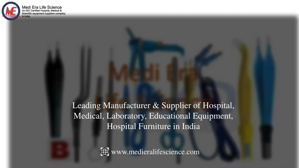 leading manufacturer supplier of hospital medical