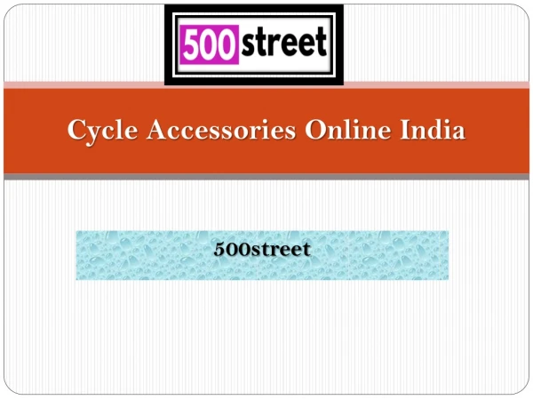 Looking for Cycle Accessories Online India | 500street