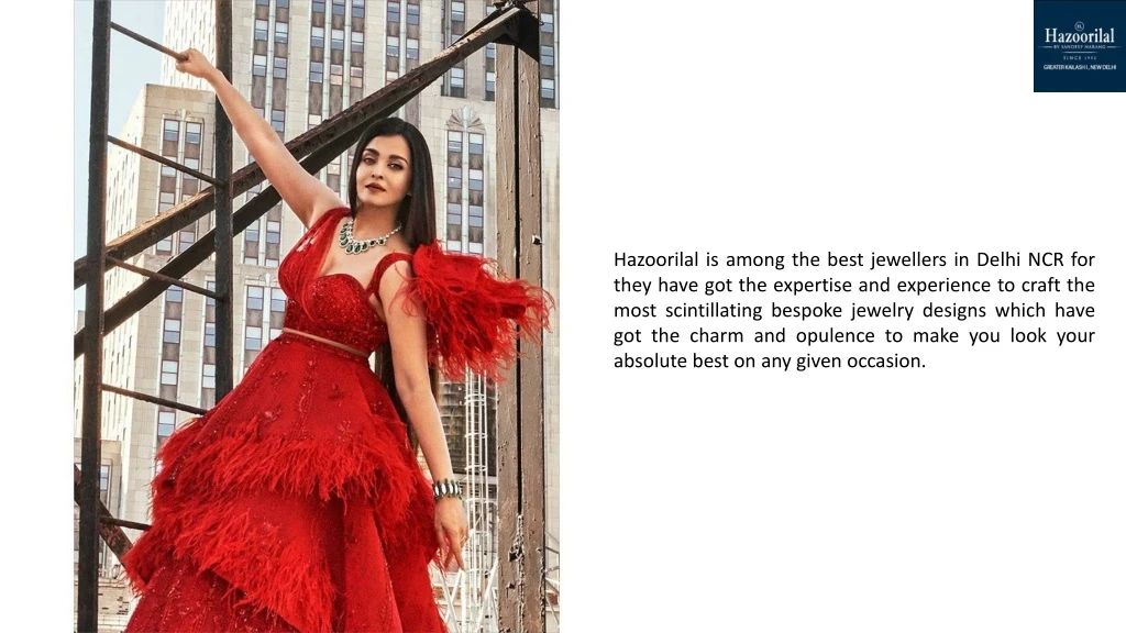 hazoorilal is among the best jewellers in delhi