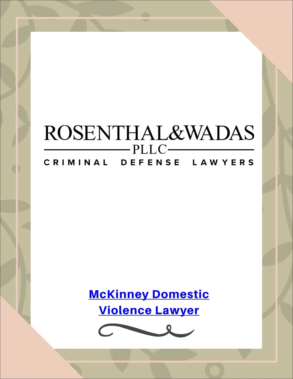 mckinney domestic violence lawyer