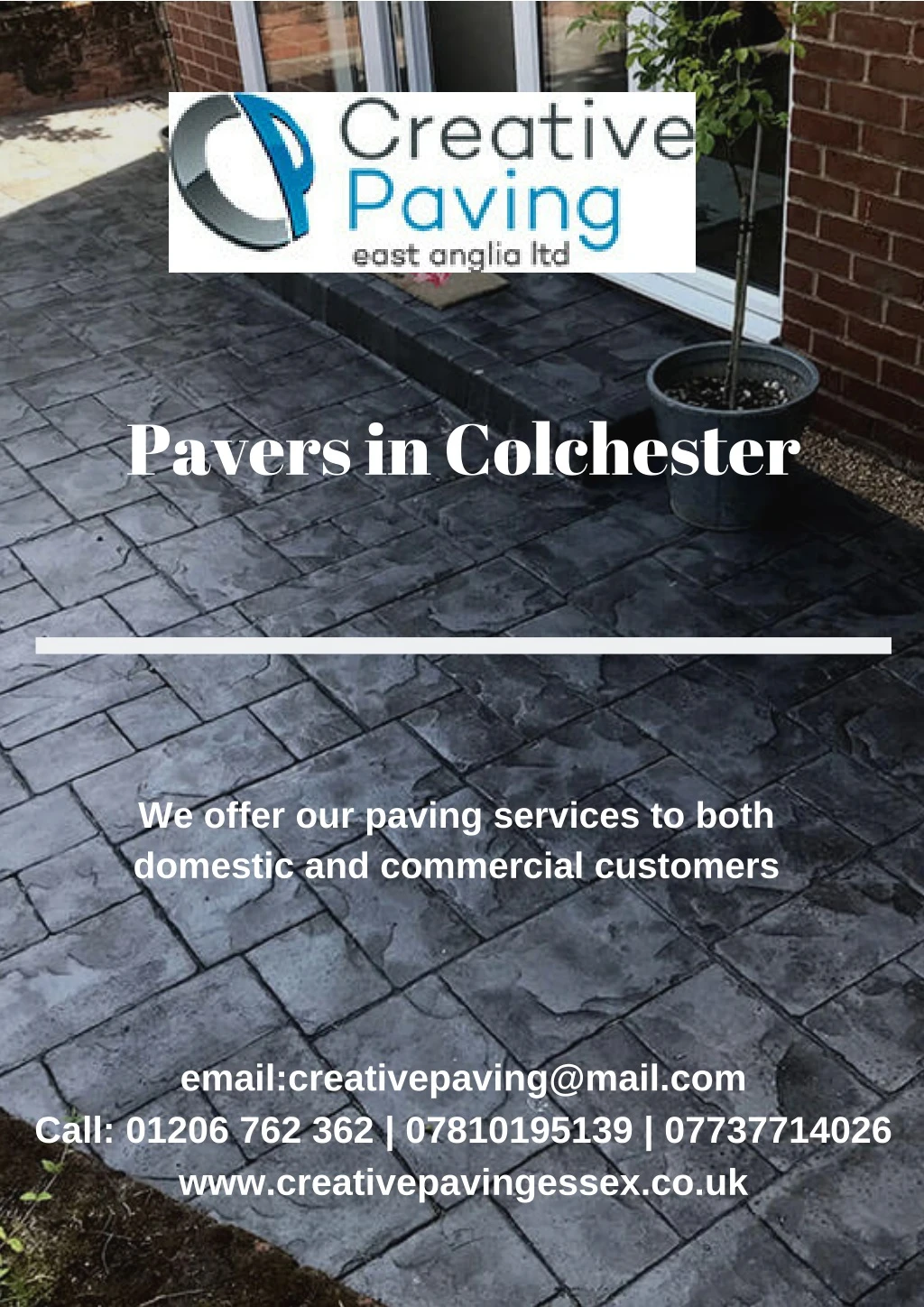 pavers in colchester