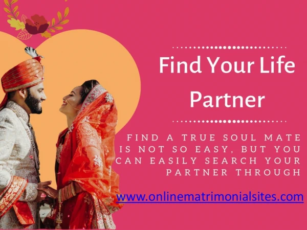 Matrimonial Websites in India Online