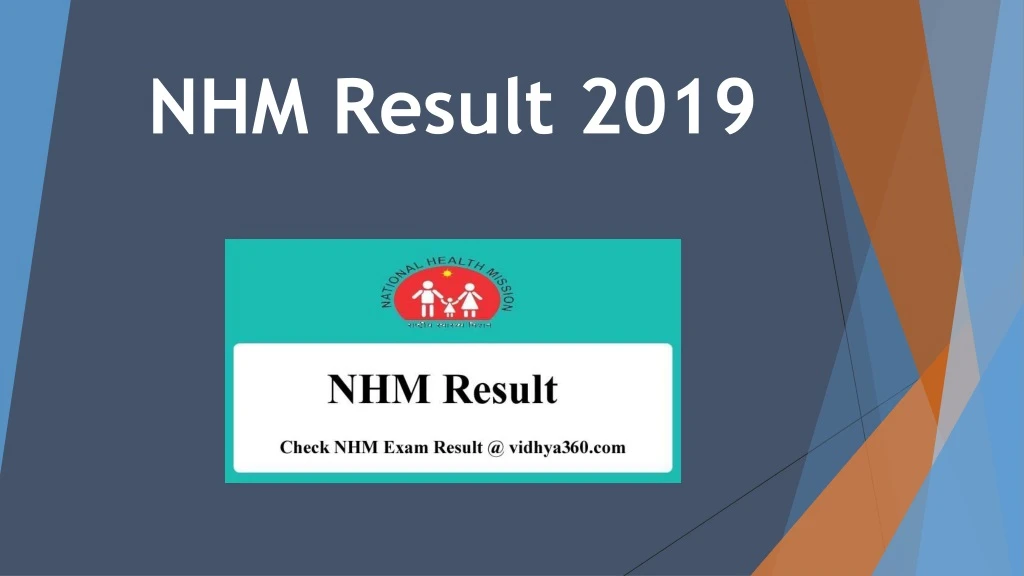 nhm result 2019