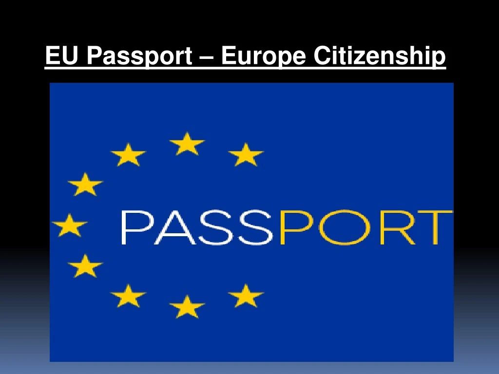 eu passport europe citizenship