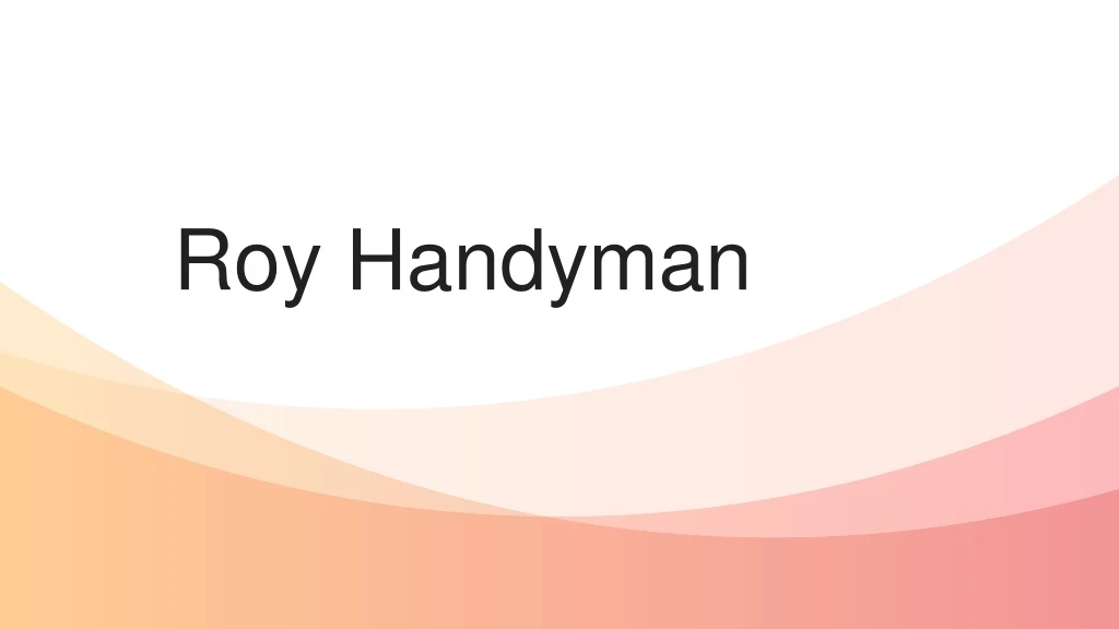 roy handyman