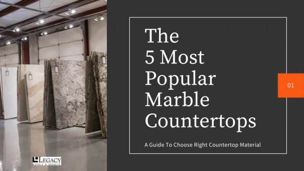 The 5 Most Popular Marble Countertops