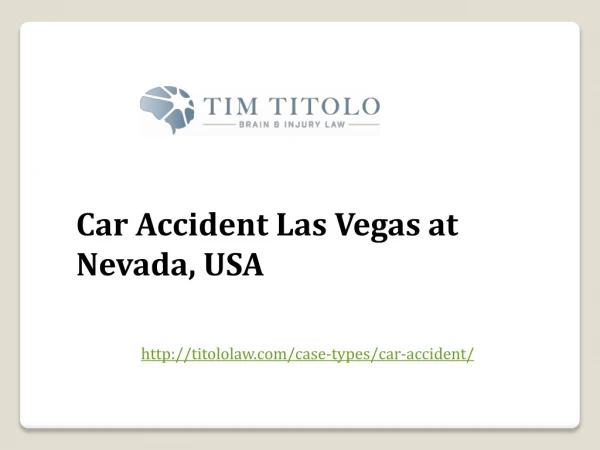 Best Treatment of Car Accident Las Vegas