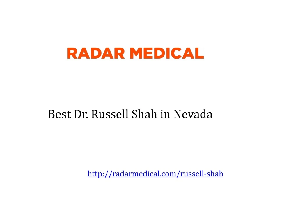 best dr russell shah in nevada