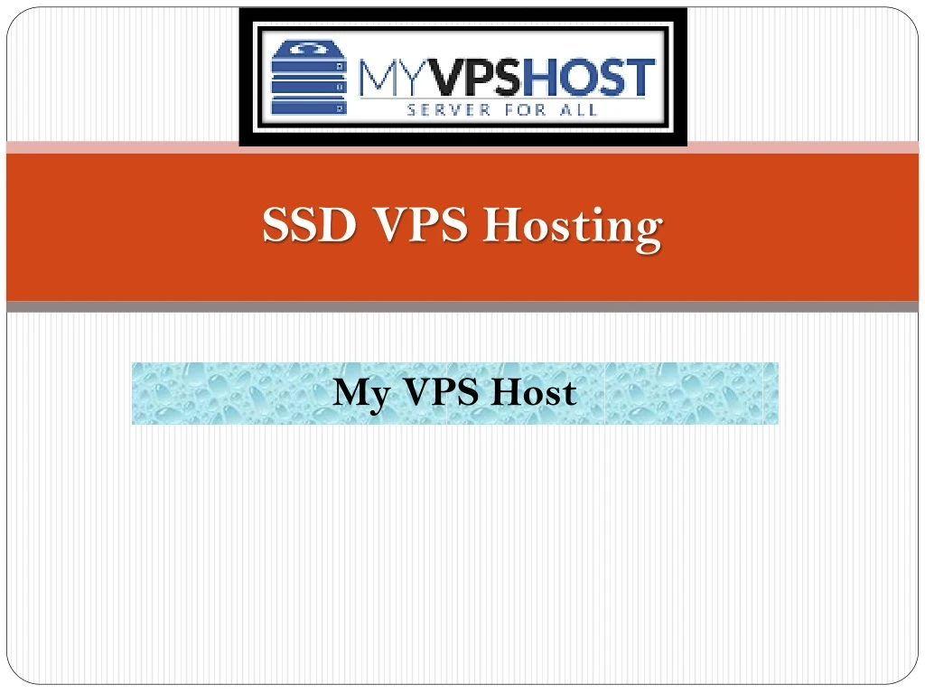 ssd vps hosting