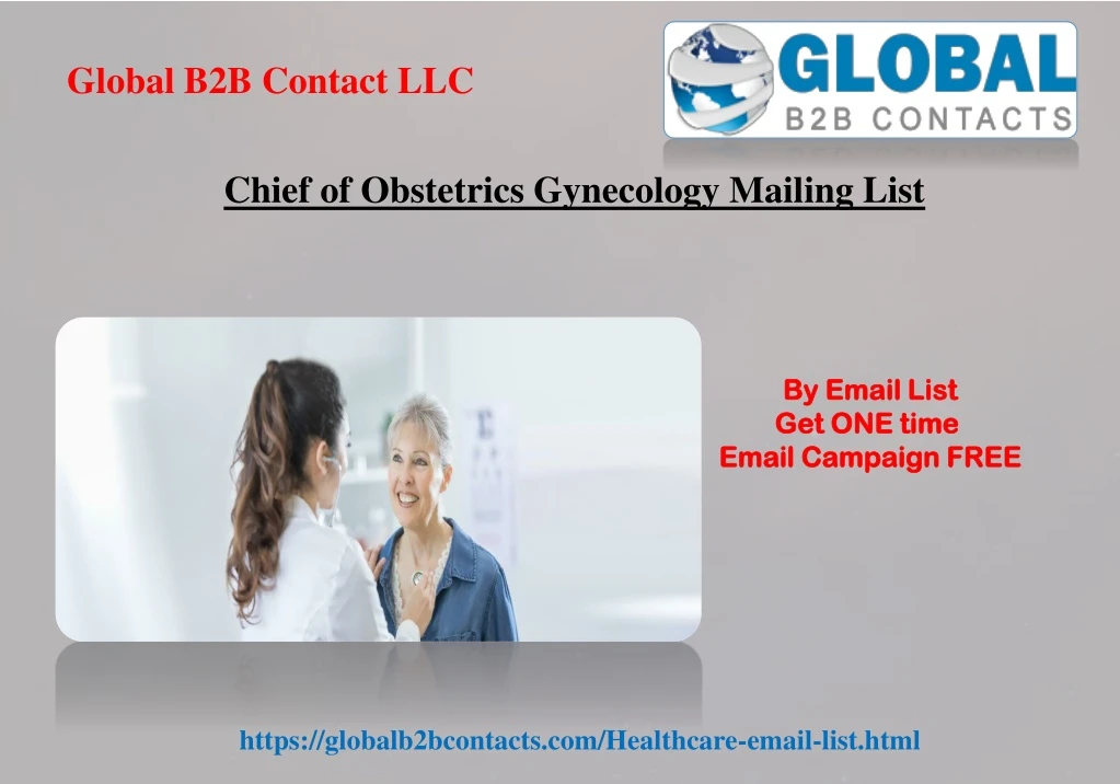 chief of obstetrics gynecology mailing list