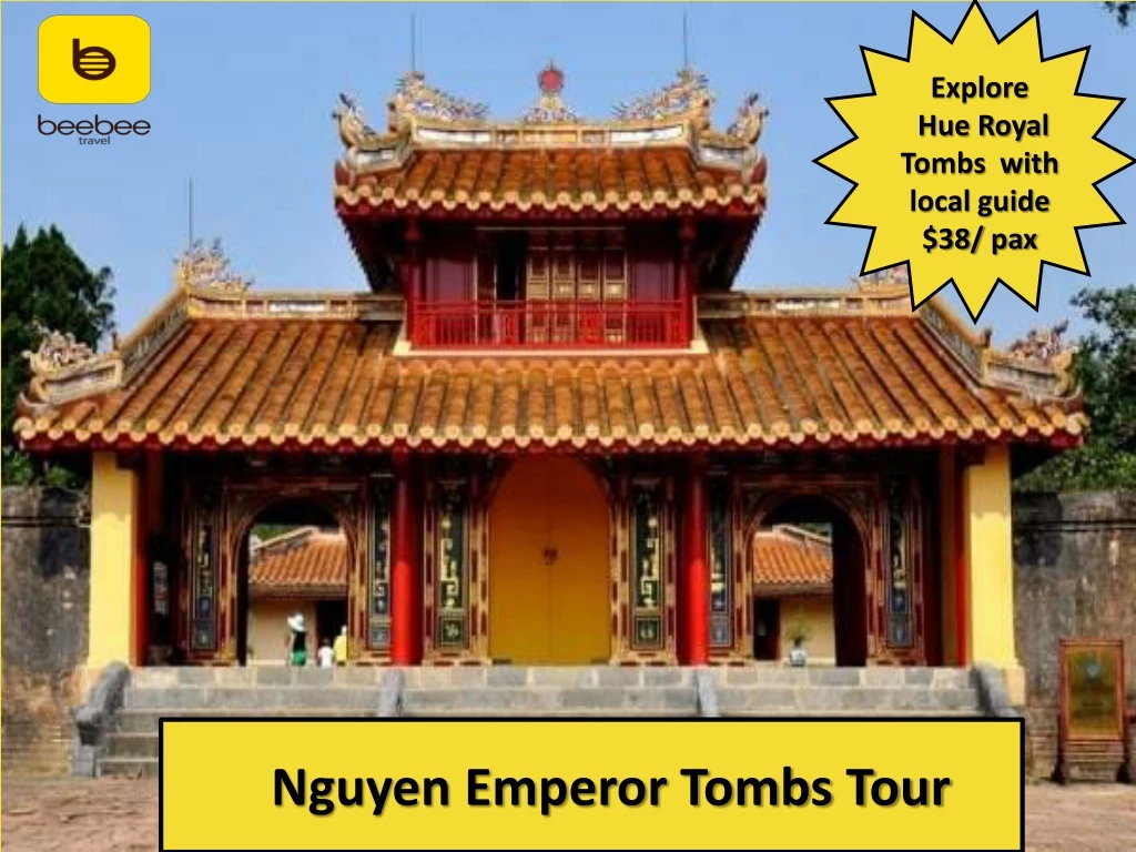 explore hue royal tombs with local guide 38 pax