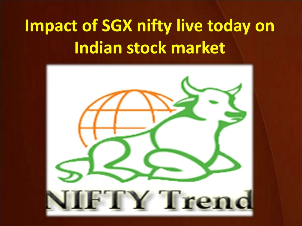 impact of sgx nifty live today on indian stock