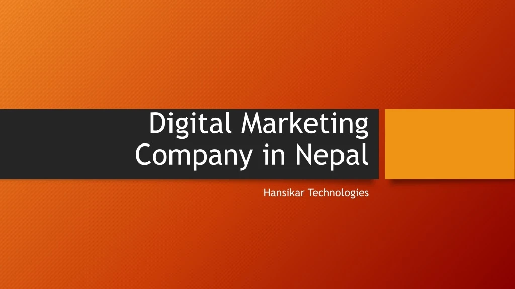 digital marketing company in nepal