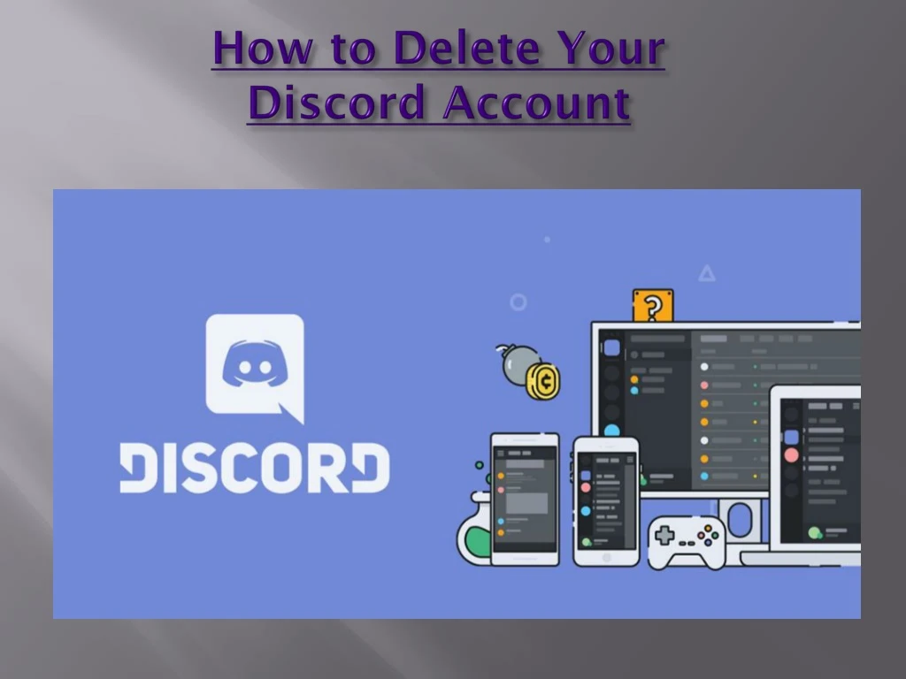 how to delete your discord account