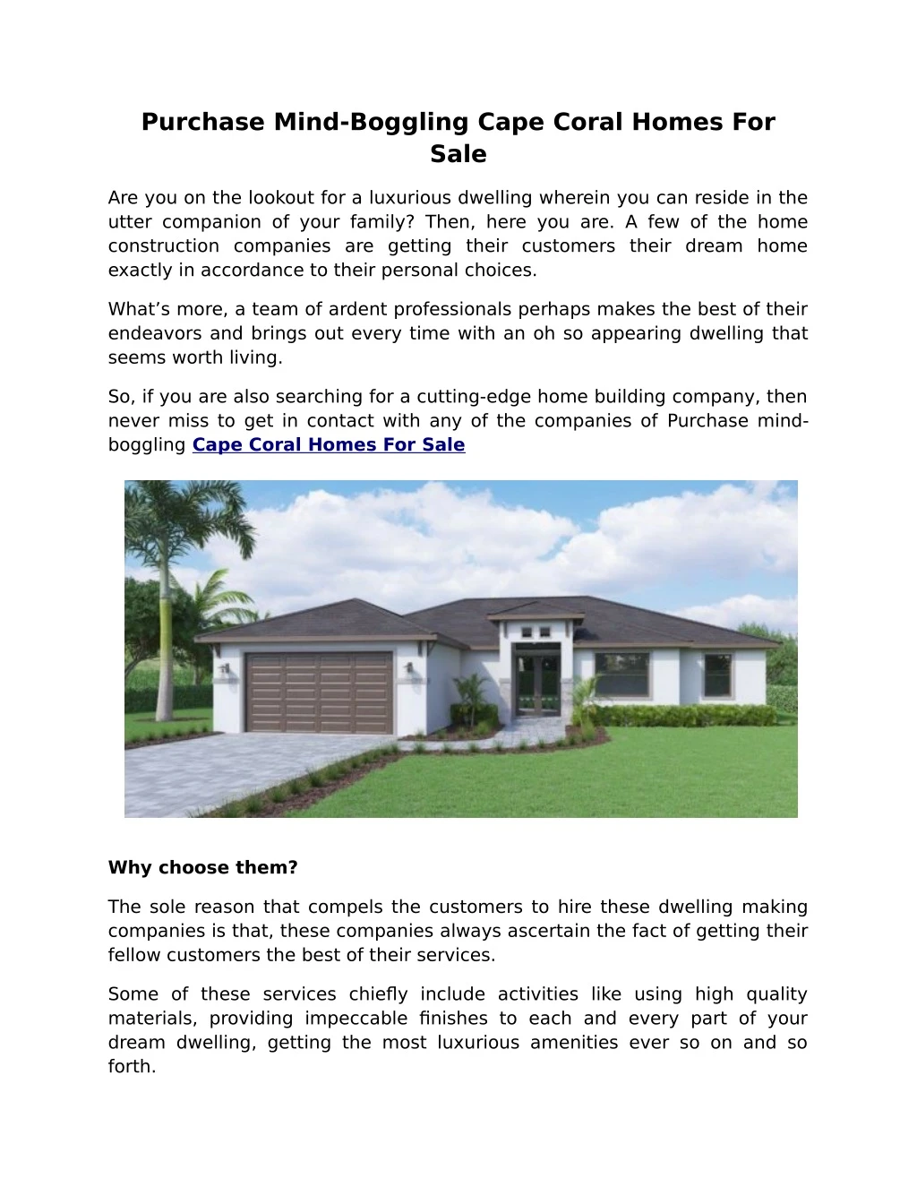 purchase mind boggling cape coral homes for sale