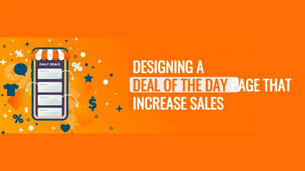Designing a Deal of the Day Page that increase Sales