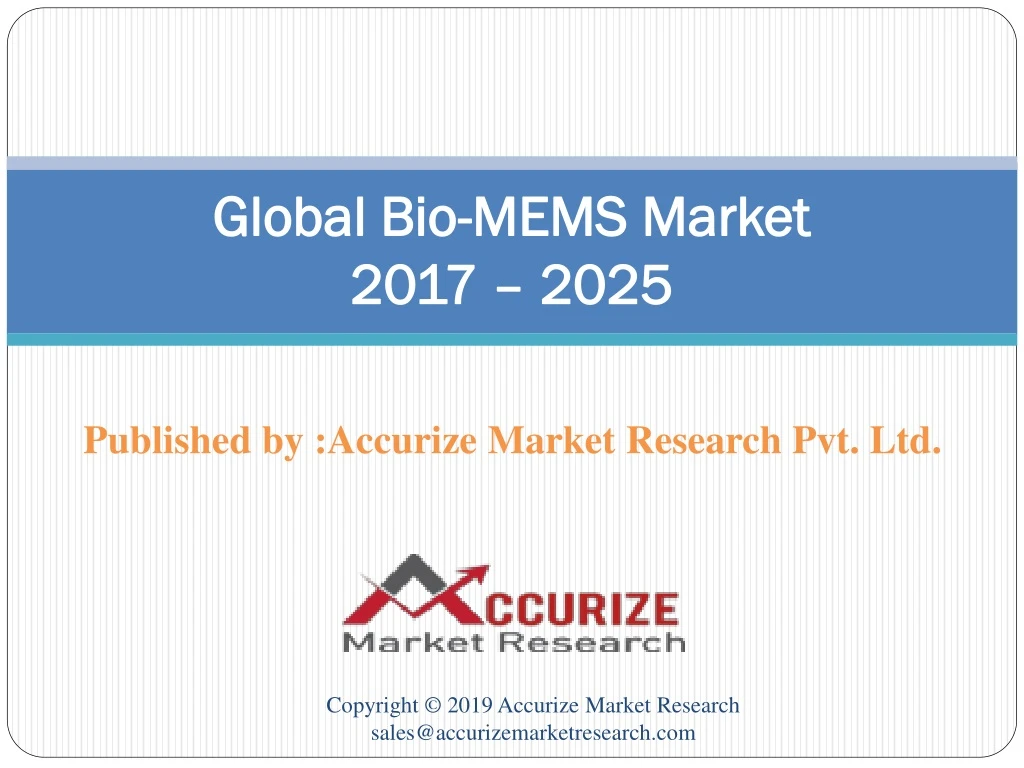 global bio mems market 2017 2025