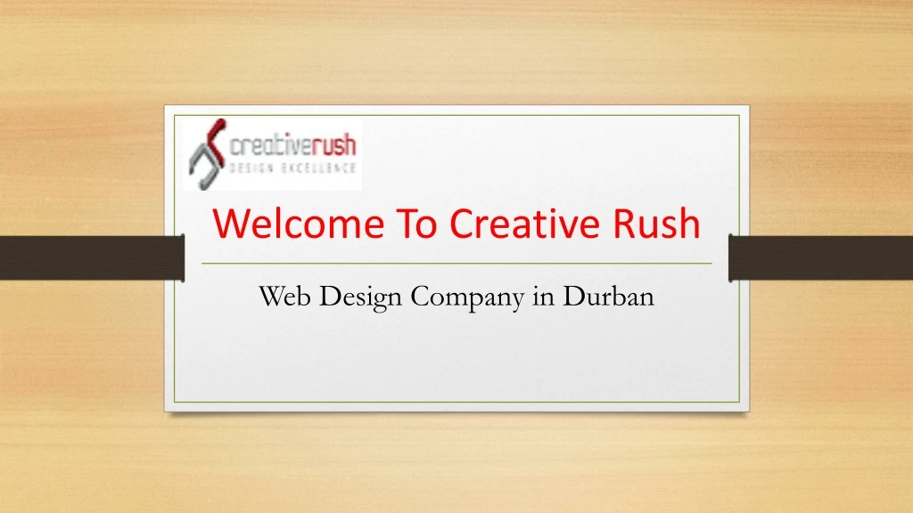 welcome to creative rush