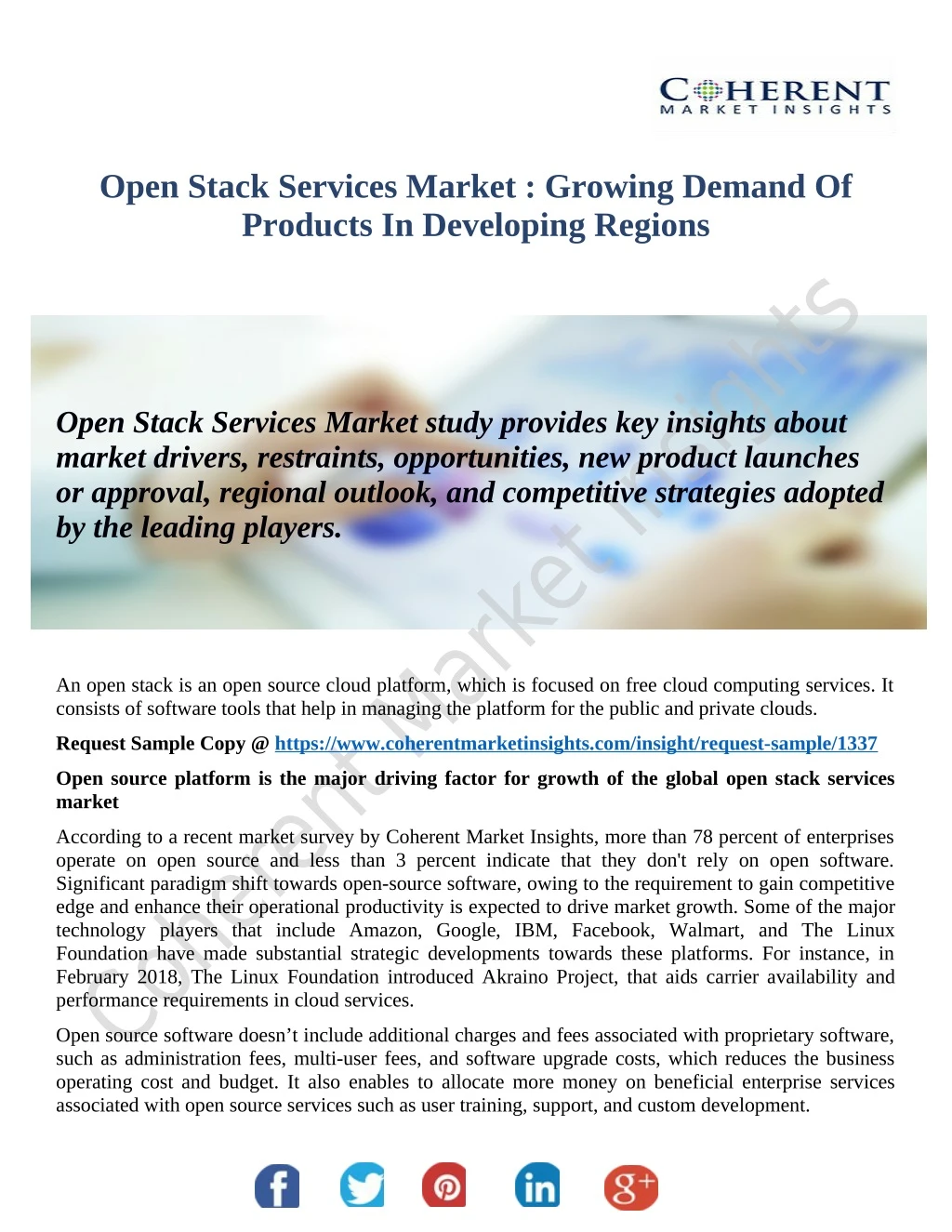 open stack services market growing demand