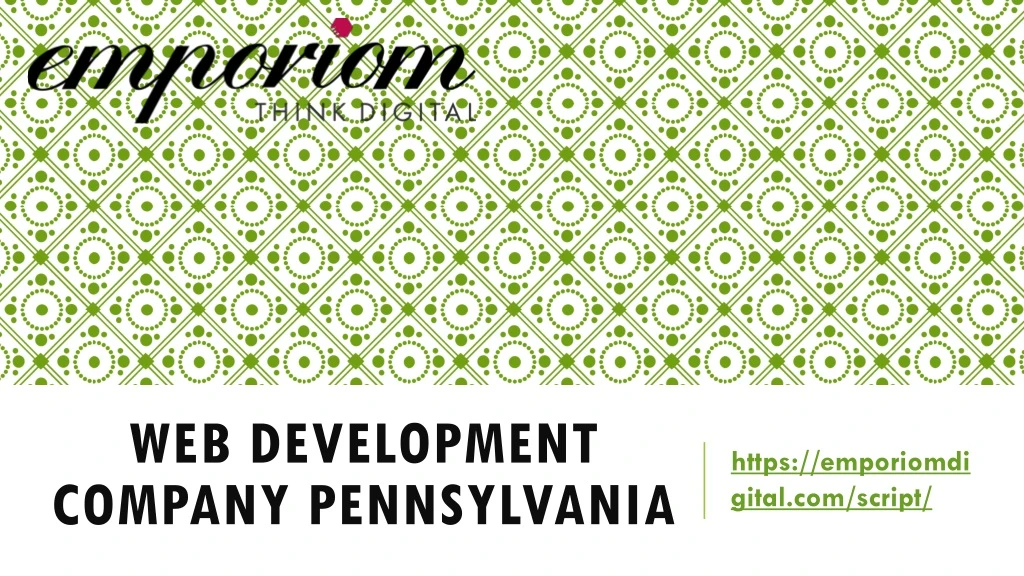 web development company pennsylvania