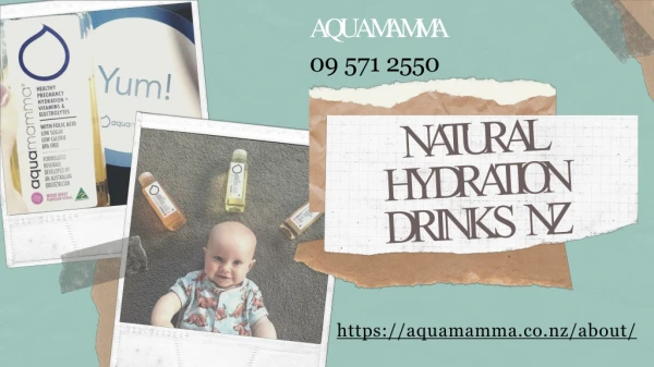 Great Selection of Natural Hydration Drinks NZ - Aquamamma