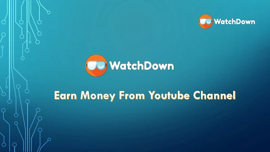 earn money from youtube channel