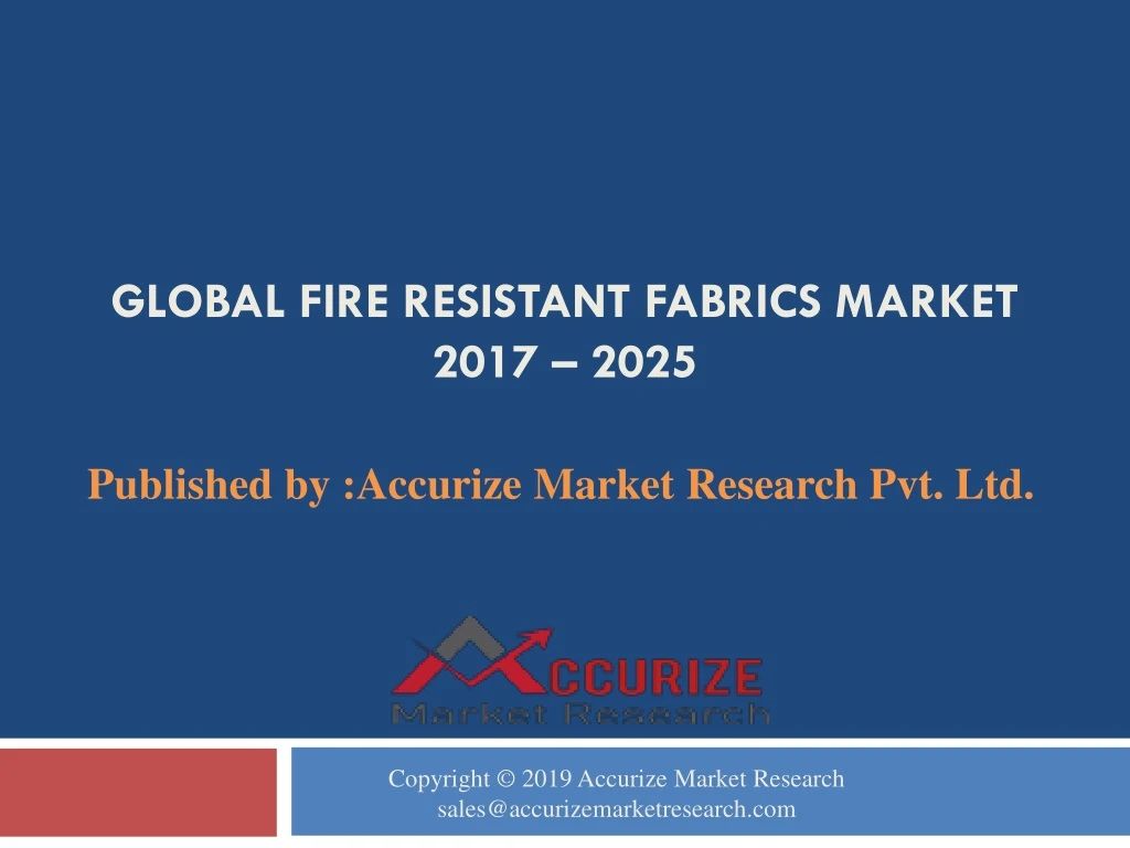 global fire resistant fabrics market 2017 2025