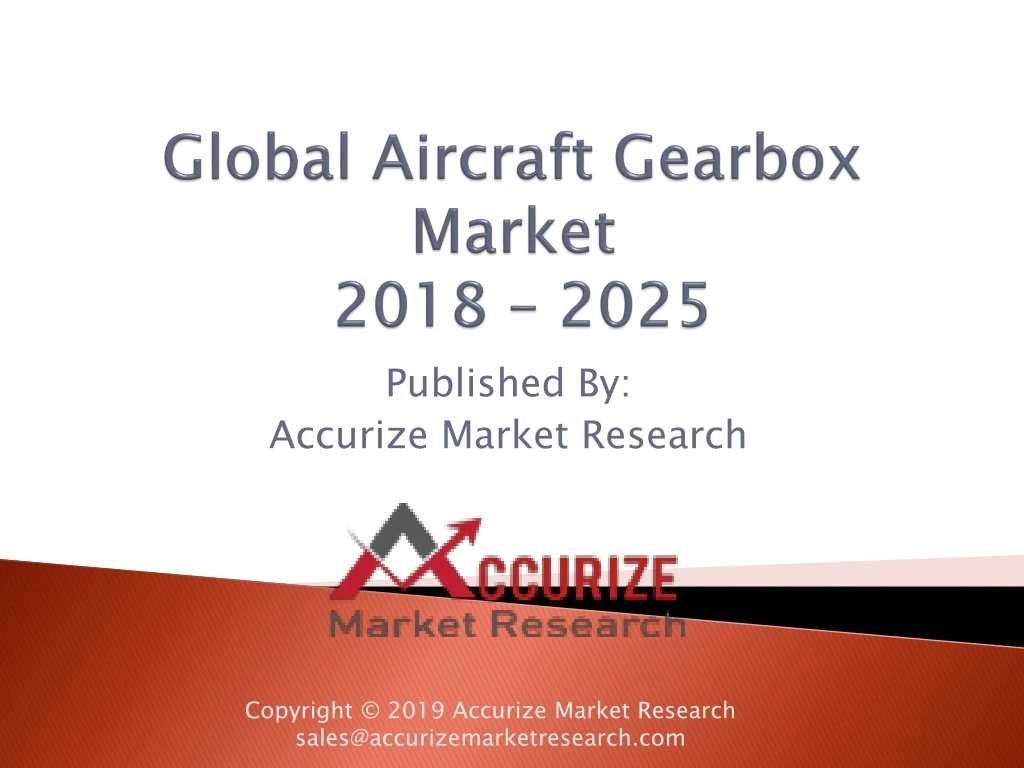 global aircraft gearbox market 2018 2025