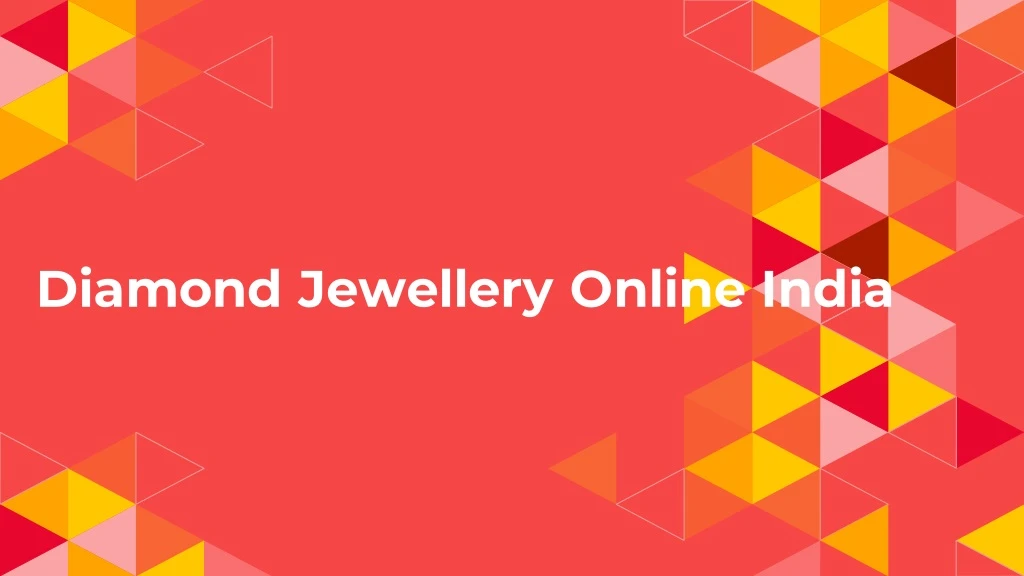 diamond jewellery online india