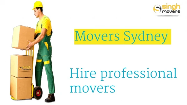 Movers Sydney