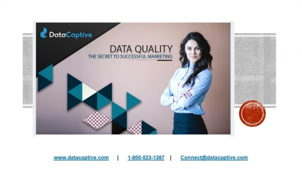 Data Quality - The Secret To Successful Marketing | DataCaptive- Blog