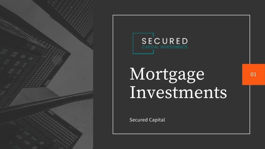 mortgage investments