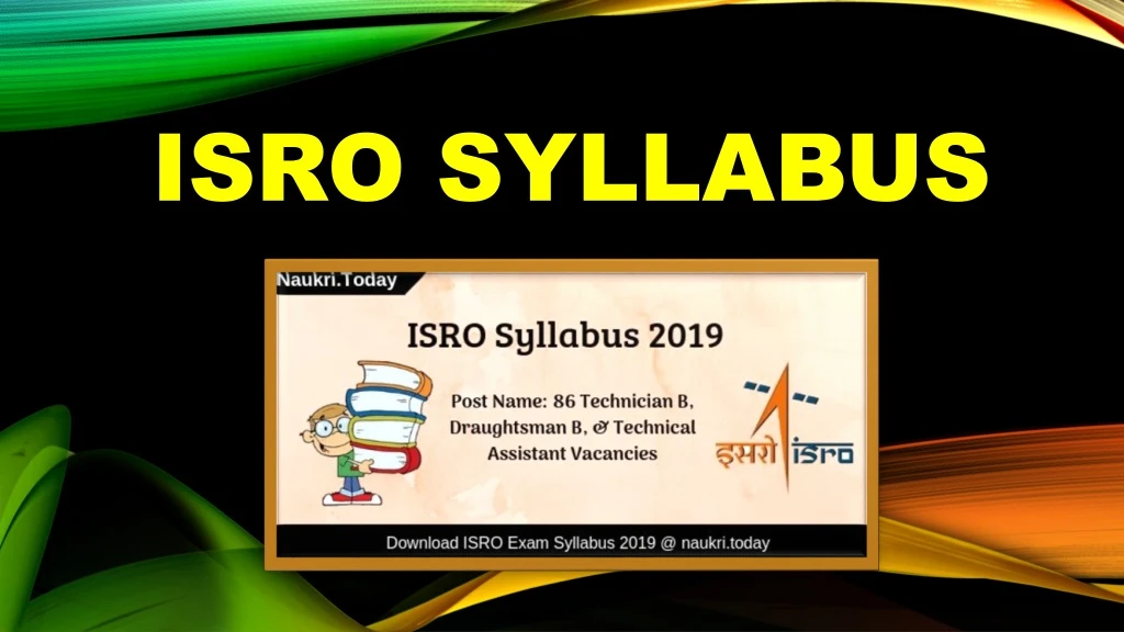 isro syllabus